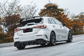 Mercedes Benz A-Class A45 A35 A220 W177 2019-ON with Aftermarket Parts - Rear Diffuser Pre-preg Carbon Fiber from TAKD Carbon